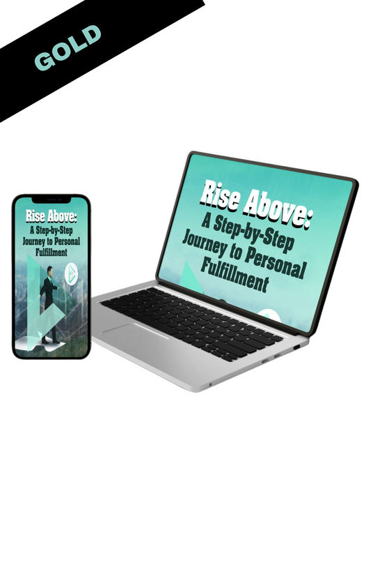 Rise Above: A Step-by-Step Journey to Personal Fulfillment Recorded Audio (Gold)